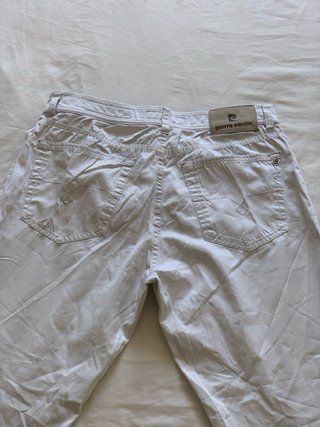 Pantalones Pierre Cardin Blancos ajustados
