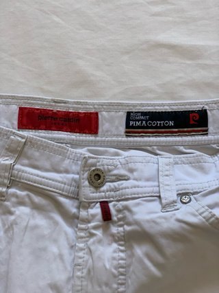 Pantalones Pierre Cardin Blancos ajustados
