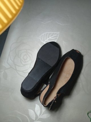 Zapatos esparto Lázaro Arrotti negros T38