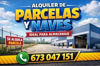 Se alquilan parcelas