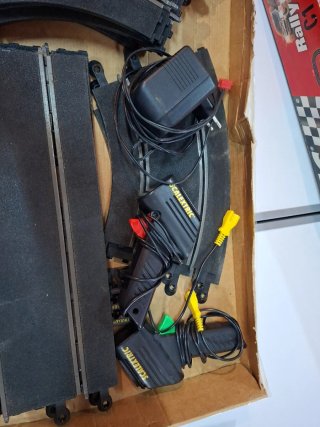 circuito scalextric c1 rally sin coches