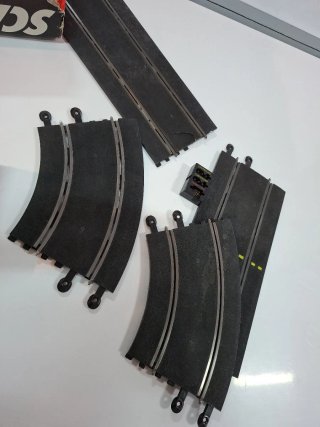 circuito scalextric c1 rally sin coches