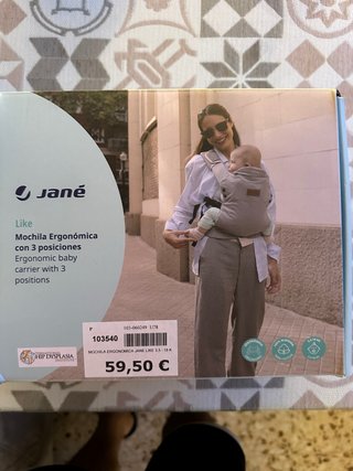 Mochila Portabebés Ergonómica Jane Like