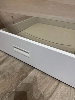 Cuna 140x70 convertible en cama de 90 + escritorio