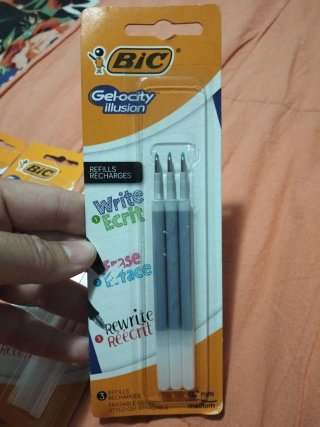 Recargas Bolígrafos Borrables BIC Gelocity Illusio