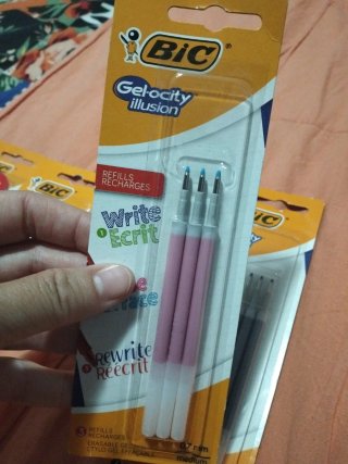 Recargas Bolígrafos Borrables BIC Gelocity Illusio