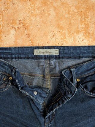 Pantalones vaqueros mujer azul