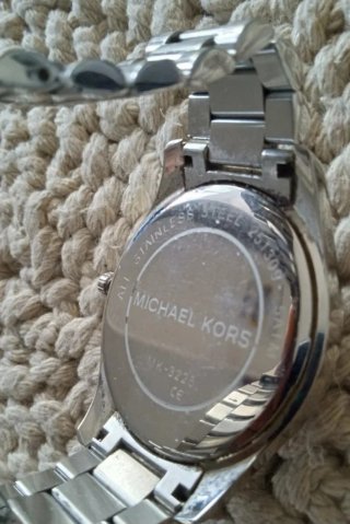 Reloj Michael Kors Azul y Plateado