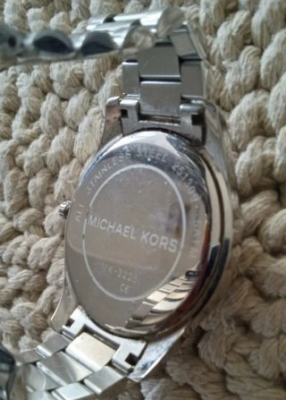 Reloj Michael Kors Azul y Plateado