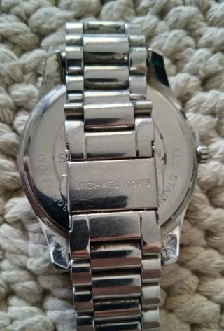 Reloj Michael Kors Azul y Plateado