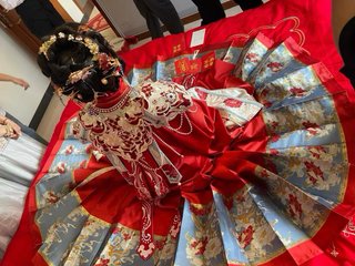 Xiuhe dres-Vestido tradicional chino de novia