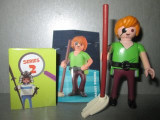 Shaggy con Fregona Playmobil Serie 2