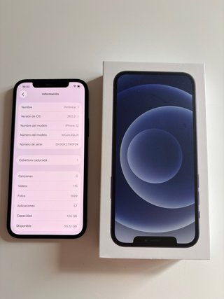 iPhone 12 128GB negro