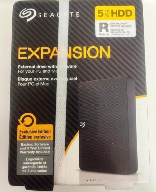 Disco Duro Externo Seagate 5TB Expansion