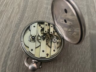 Reloj bolsillo llave Cylindre 8 Rubis antiguo