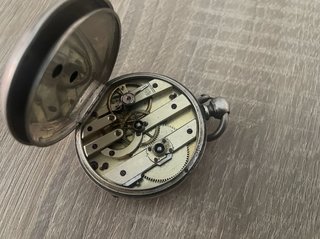Reloj bolsillo llave Cylindre 8 Rubis antiguo