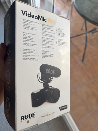 Rode Videomic Pro Micrófono Cámara