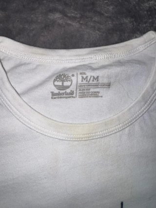 Camiseta Timberland Hand Crafted blanco Talla M