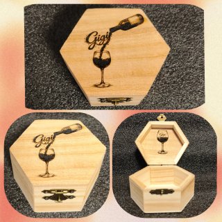 Caja de madera personalizada