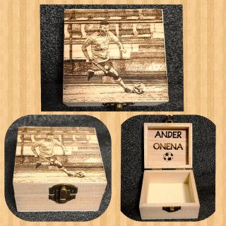 Caja de madera personalizada