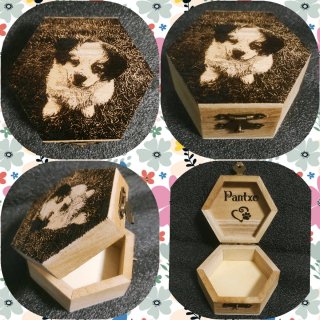 Caja de madera personalizada
