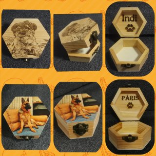 Caja de madera personalizada