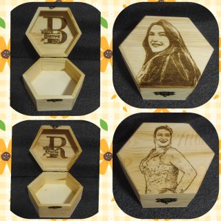 Caja de madera personalizada