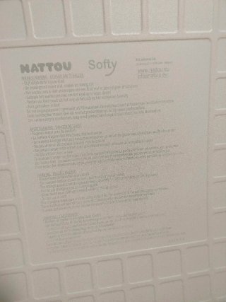 Nattou Cambiador de suave espuma de PU 50 x 70 cm