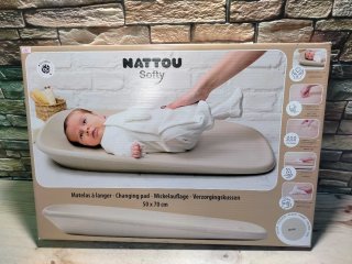 Nattou Cambiador de suave espuma de PU 50 x 70 cm