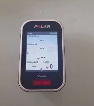 Ciclocomputador Polar V650