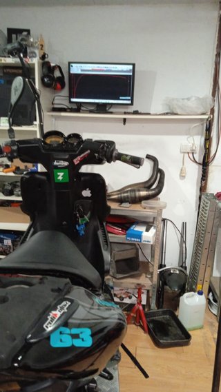 Yamaha Aerox Negra Scooter