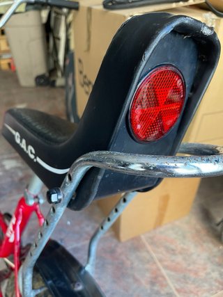 Bicicleta motoretta 2 roja