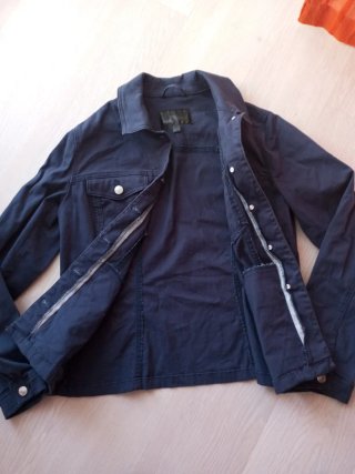 Chaqueta azul marino