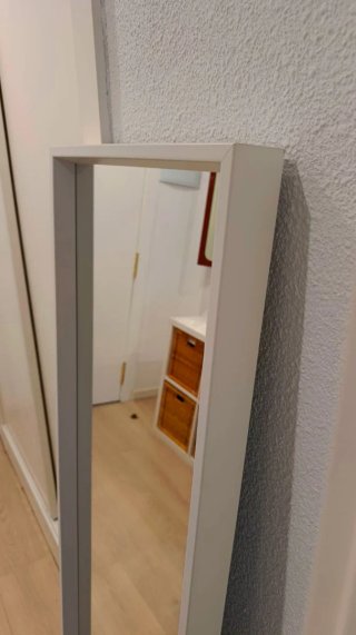 Espejo Blanco Ikea NISSEDAL