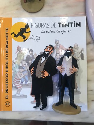 Figura Tintin el profesor Hilario Bergamotte