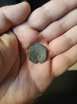 Moneda Antigua Resello