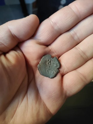 Moneda Antigua Resello
