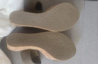 Sandalias cuña Replay Beige/Verde Oliva