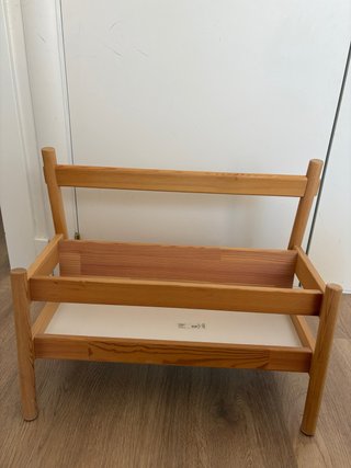 Expositor libros Flisat Ikea madera
