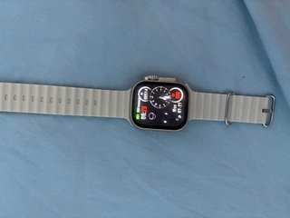 Reloj Apple (imitación) Beige/Plata