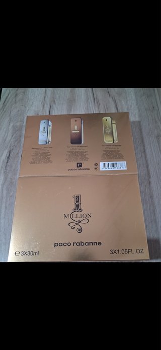Estuche Perfume Paco Rabanne 3x30ml