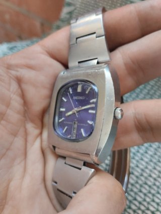 Reloj Seiko Azul y Plateado