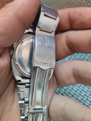 Reloj Seiko Azul y Plateado