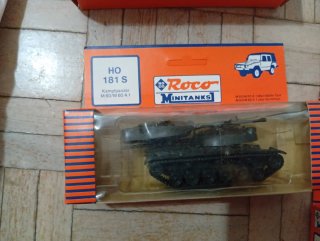 Lote de Maquetas mini tanques nuevas