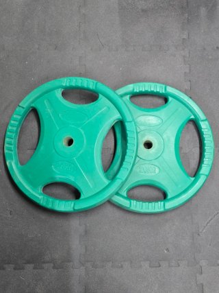 2 Discos de pesas de 20kg