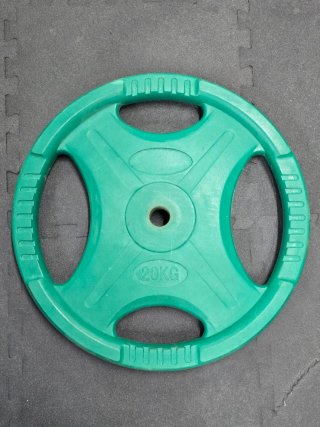 2 Discos de pesas de 20kg