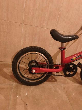 Bici infantil 14 pulgadas roja