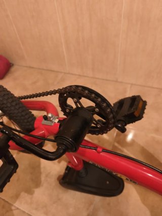 Bici infantil 14 pulgadas roja