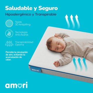 AMORI Colchon Cuna 60x120 cm