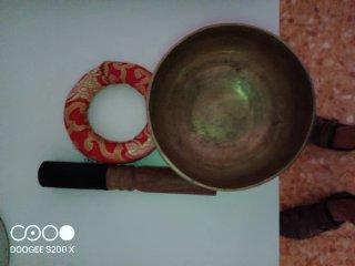 Campana Tibetana Bronzo